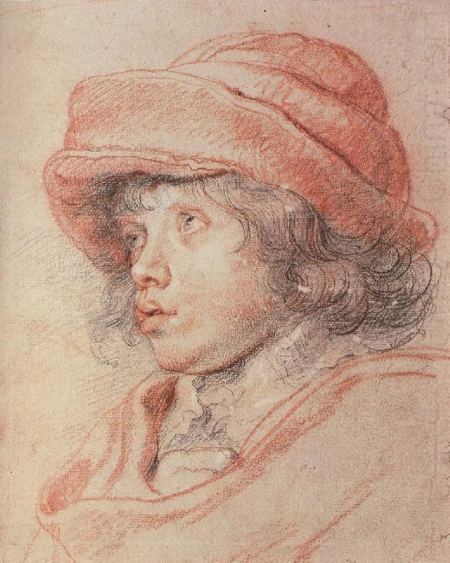 Peter Paul Rubens Nikelaxi wearing the red cap